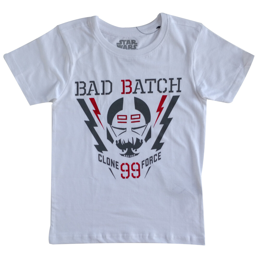 (9-10 Years / 134-140 cms) Star Wars: The Bad Batch - Boys Wrecker T-shirt