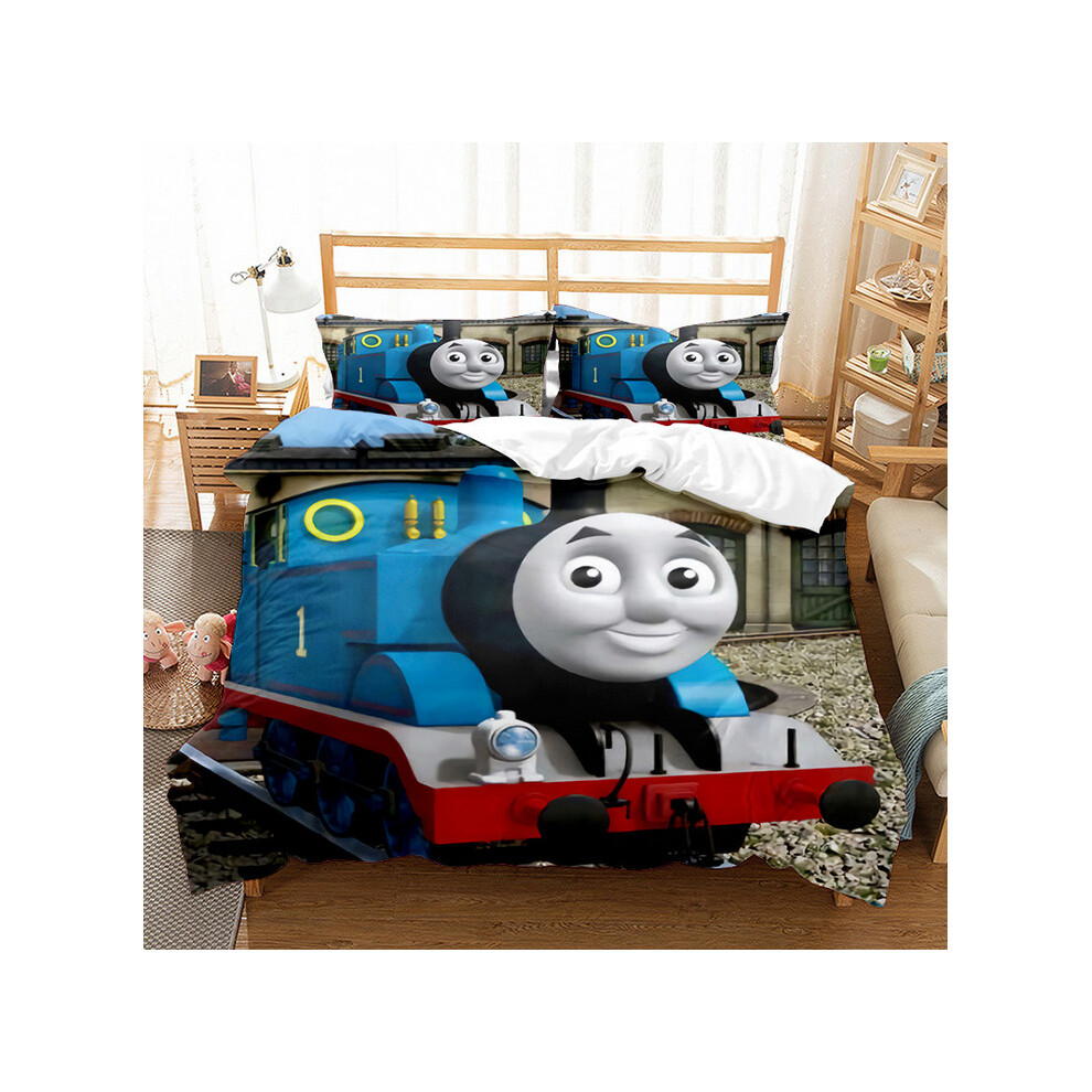 (Style 03, King) Thomas Bedding Single Double King Duvet Cover UK