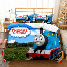(Style 06, Single) Thomas Bedding Single Double King Duvet Cover UK