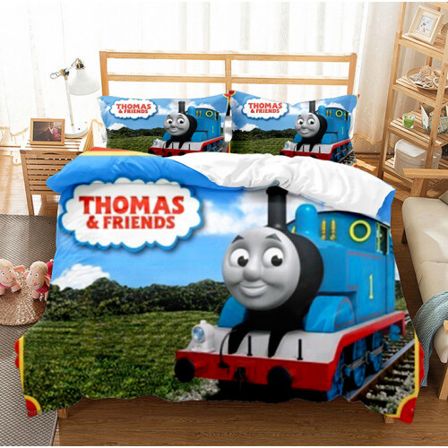 (Style 06, Single) Thomas Bedding Single Double King Duvet Cover UK