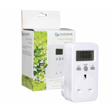 Lowenergie Plug in Energy Monitor Electricity  Usage Monitoring