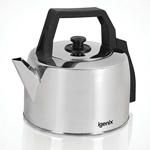 Igenix 3.5 Litre Corded Kettle Stainless Steel, Igenix