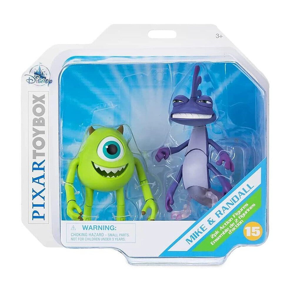 Disney Store Mike And Randall 2 Action Figure Pixar Toybox