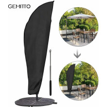 Protective Parasol Cover with Rod, Cantilever Parasol Protective Cover