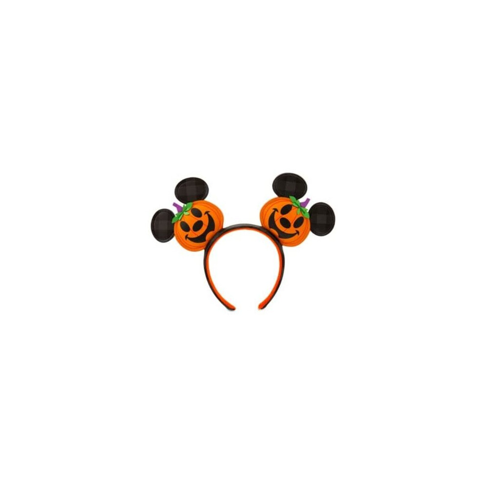 Parks Mickey Jack-o'-Lantern Spooky pumpkin Ears Headband For Adults