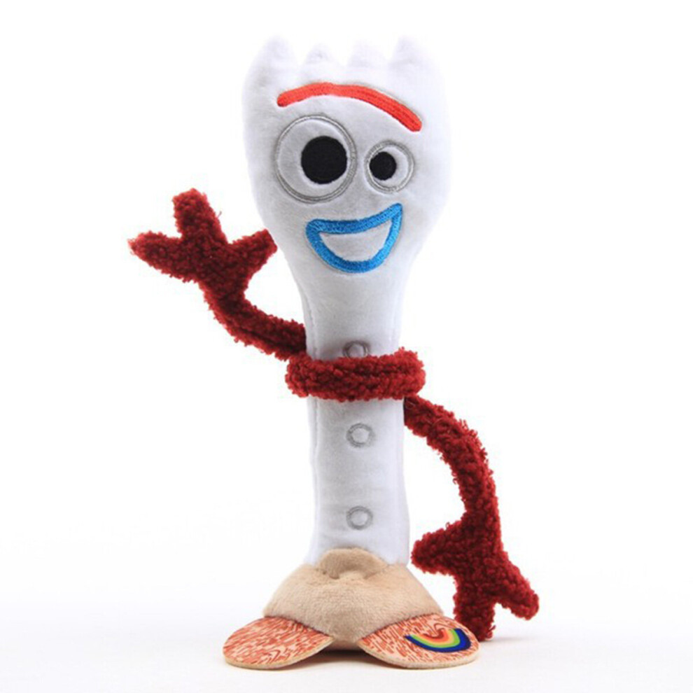 (Forky 28cm) Toy Story Plush Toy Soft Doll Woody Teddies Forky Stuffed Doll Kids Gift