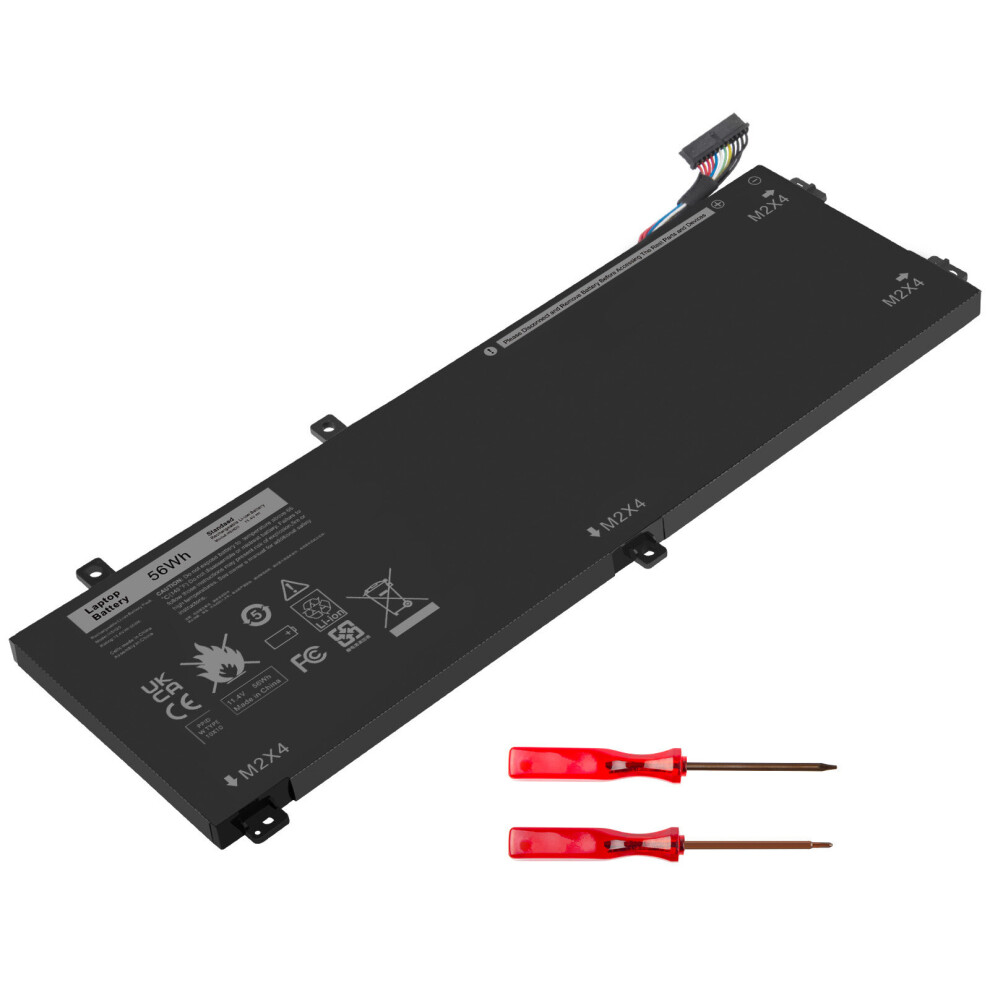 H5h20 Battery For Dell Xps 15 9560 9550 Precision M5520 5510 5520 62Mjv M7r96 5D91c 11.4V 56Wh 6901489015070
