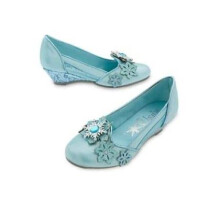 Elsa Costume Shoes wedge for Girls size UK 11/12. EU 29/31 NEW