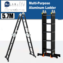5.7M Folding Combination Multi-Purpose Extendable Aluminium Ladder