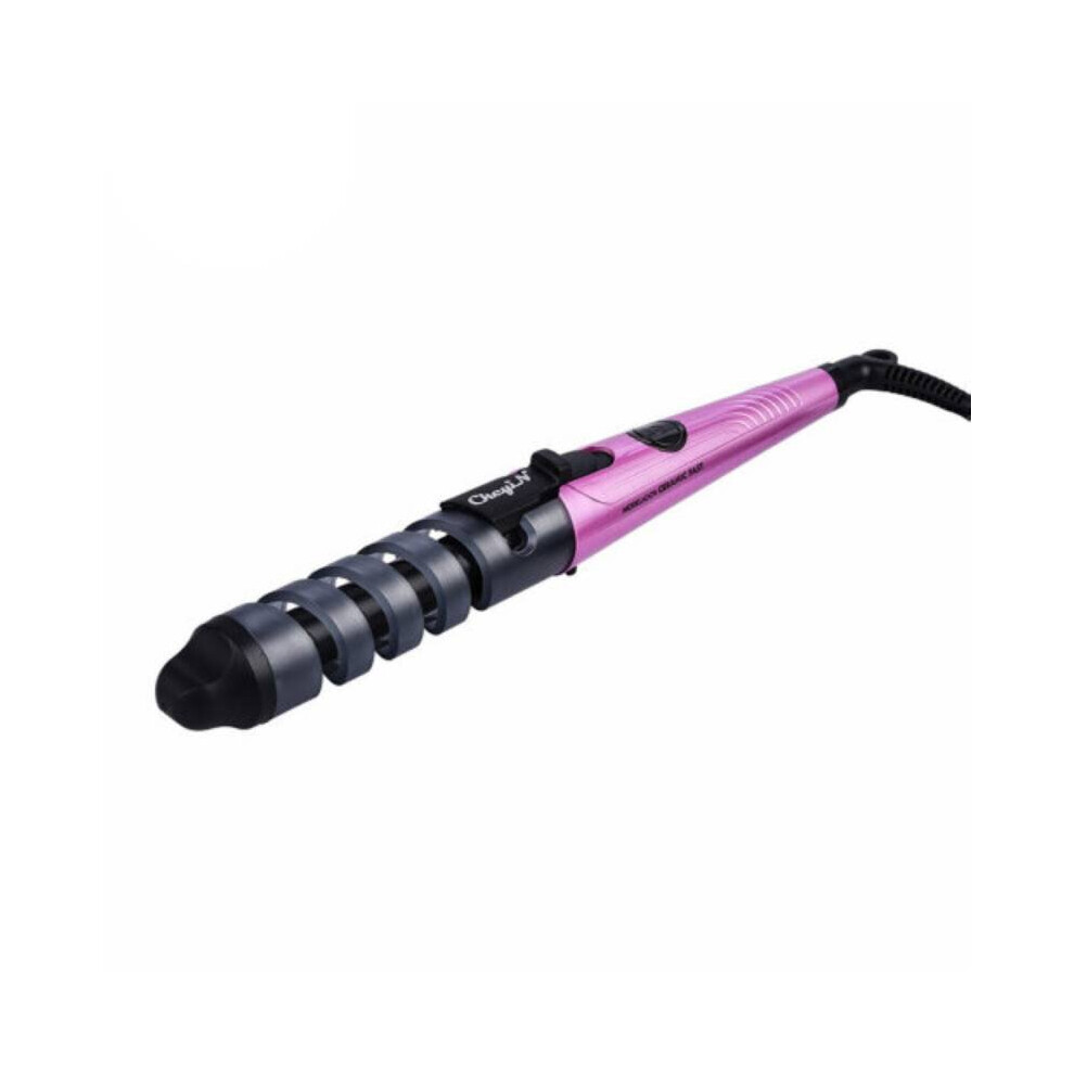 Vchdush Spiral Ceramic Hair Curler Curling Wand Constant Temperature