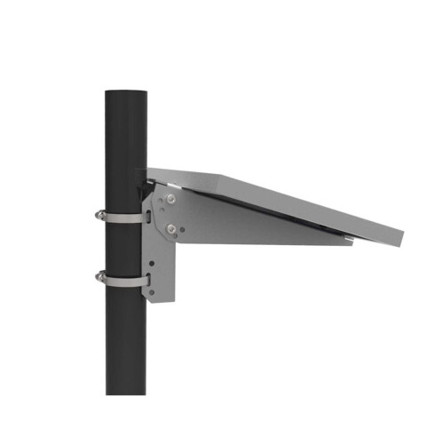 Lowenergie (Small Single Panel Mount - upto 300mm Panel) Solar PV Panel Pole mounting adjustable size lamp post side utility post mount 1