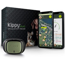 KIPPY EVO, Realtime GPS Tracker, Anti-Lost, Locator for Dogs and Cats