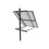 Lowenergie (Large or twin panel mount for 300mm pole) Solar PV Panel Pole mounting adjustable size lamp post side utility post mount 5