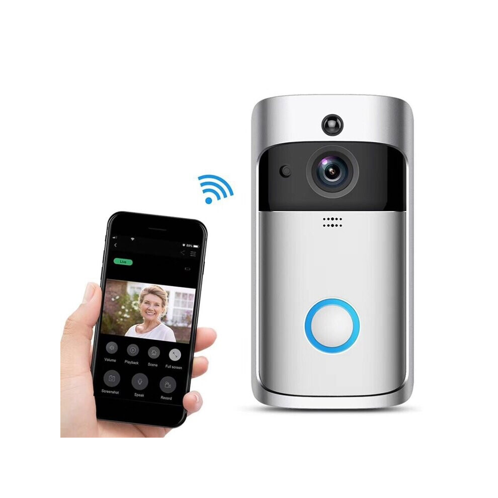 Casieblue Smart WiFi Video Doorbell with Cloud Storage for iOS&Android