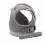 (Medium, Grey) Comfortable Pet Harness and Leash 1