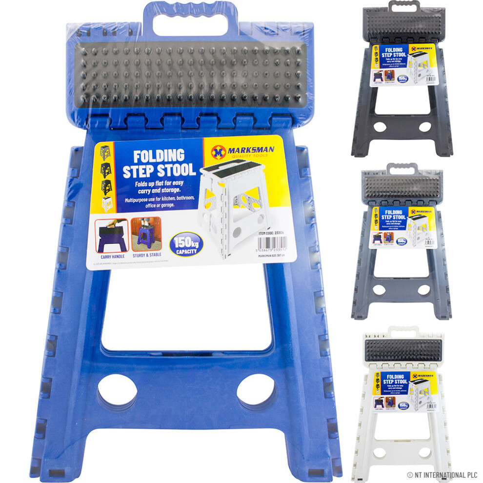 LARGE 150KG FOLDING STEP STOOL MULTI PURPOSE HEAVY DUTY FOLDABLE NEW