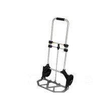Heavy Duty Folding Industrial HandTrolley Warehouse Cart 70kg Aluminiu