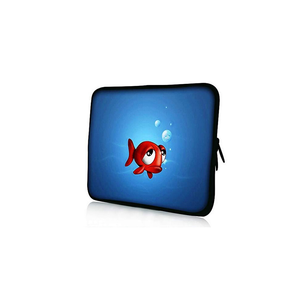 (Fish) 17" Inch Tablet Laptop Notebook Sleeve Case Bag Multicoloured 5060502785466