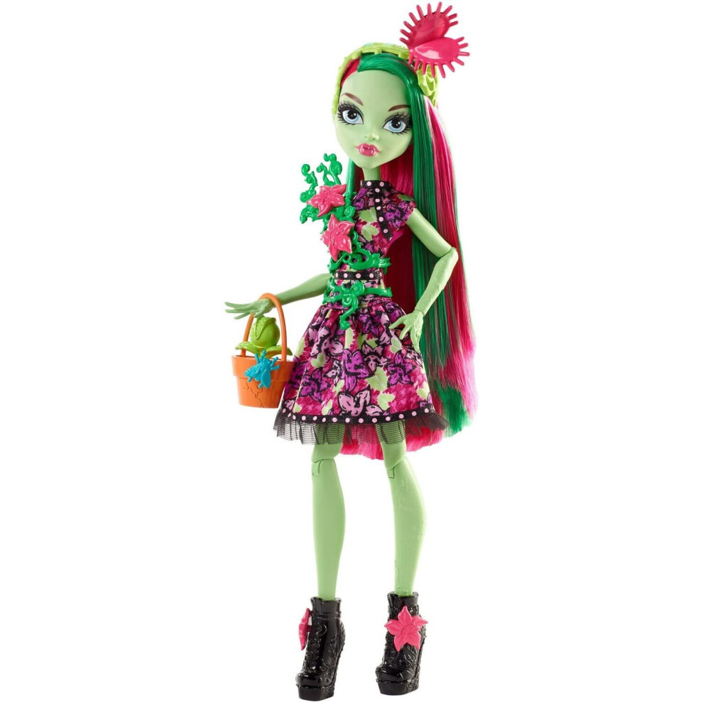 Disney Monster High Fdf14 Party Ghouls Venus Mcflytrap Doll