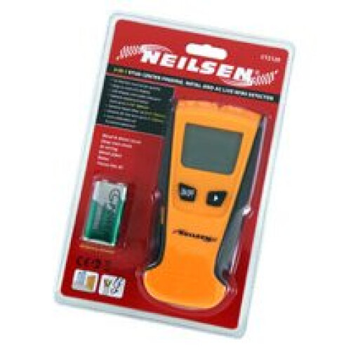 Neilsen 3 in 1 Detector: Stud Centre Finding, Metal And AC Live Wire 2
