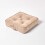 Homescapes (Beige) Rajput Ribbed Cotton Floor Cushion 1