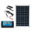 100W Dual USB Flexible Solar Panel Battery Charger Kit Boat Car & Controller 11