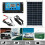 100W Dual USB Flexible Solar Panel Battery Charger Kit Boat Car & Controller 7