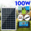 100W Dual USB Flexible Solar Panel Battery Charger Kit Boat Car & Controller 1