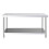 Living And Home Kitchen Work Table 120x60x80cm Stainless Steel 2