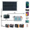 100W Dual USB Flexible Solar Panel Battery Charger Kit Boat Car & Controller 5