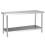 Living And Home Kitchen Work Table 120x60x80cm Stainless Steel 1