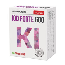 Iod Forte 600, 30 capsul Parapharm