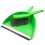 Green Dustpan and Brush Set Colour Coded Dust Pan Broom Sweeper Indoor 1