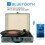 Bluetooth Vinyl Record Player Belt-Drive 3-Speed Vintage Record Player 3
