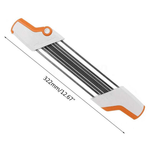 2 IN 1 Metal Easy Chainsaw File Sharpener Replace For Stihl Chain 1