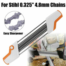 2 IN 1 Metal Easy Chainsaw File Sharpener Replace For Stihl Chain