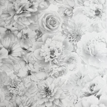 Glitter Bloom Silver