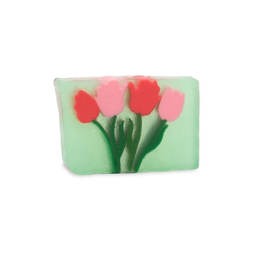Eupepsia Tulips 5.8 Oz. Bar Soap In Shrinkwrap