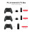 2.4G Wireless Gamepad Xbox One Console PS3 Controle PC Game Controller 3