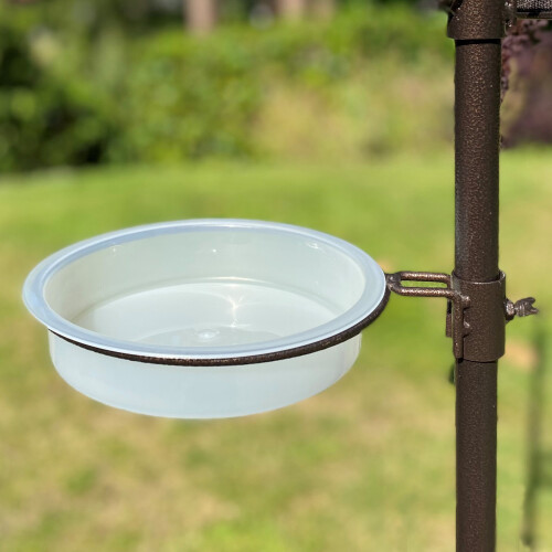 Selections Water Dish, Mesh Seed Dish & Bracket Set for Bird Feeding Stations 2