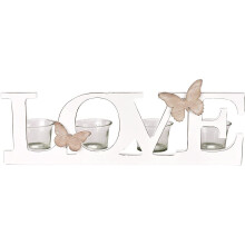 Widdop Home Decoration Love Butterfly Multiple Tealight Candle Holder