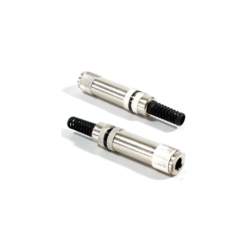6.35Mm 1/4" Stereo Jack Socket Solder Connector Guitar/Amp Audio Female Headset 5055538123382