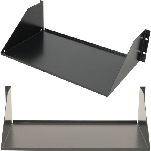 Loops 19" 3U Equipment Rack Module Support Shelf Data Cabinet Storage Blanking Mount