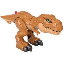 Fisher-Price Imaginext Jurassic World Thrashin Action T Rex dinosaur figure for preschool kids ages 3 to 8 years