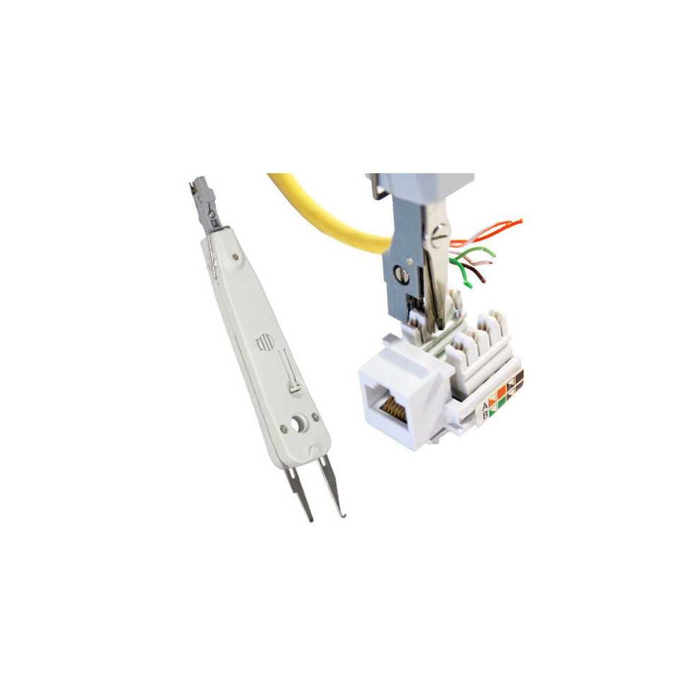 IDC Punch Push Down Tool CAT5e CAT6 RJ11 Network For Keystone Krone Wall Plate