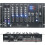 Loops 4 Channel 17 input PA DJ Mixer USB/VCA Crossfader Microphone Override Rack AUX 1
