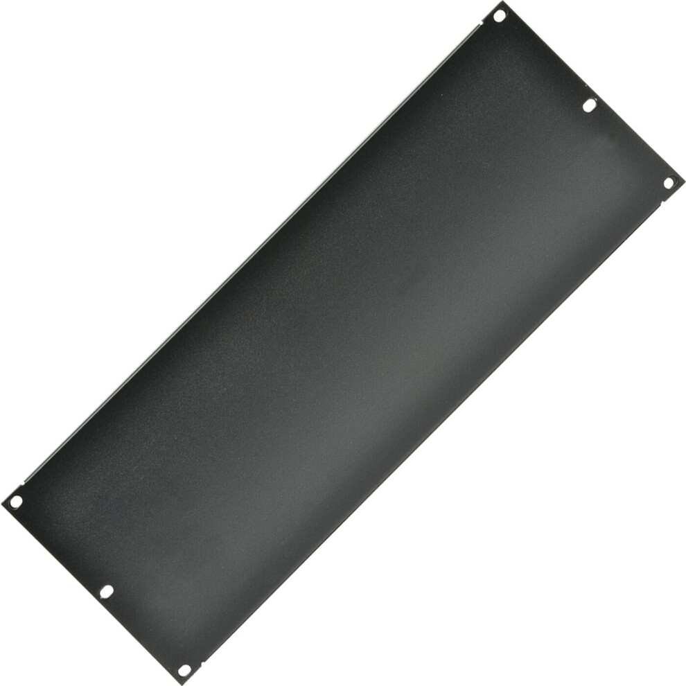 19" 4U Blanking Rack Patch Panel Module Cover Plate Mount Data Cabinet Flight