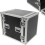 Loops 19" 12U Equipment Patch Panel Flight Case Transit Storage Handle DJ PA Mixer Box 1