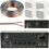 Loops 110W Mini Stereo Amplifier System 4x Background Wall Speaker Bedroom Office AUX 1