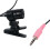 Loops Black Clip on Microphone Mic PC Laptop 3.5mm Jack VOIP High Sensitivity 1